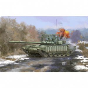 [주문시 바로 입고] TRU09610 1/35 Russian T-72B3 with 4S24 Soft Case ERA & Grating Armour